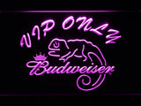 FREE Budweiser Chameleon VIP Only LED Sign - Purple - TheLedHeroes
