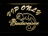 FREE Budweiser Chameleon VIP Only LED Sign - Yellow - TheLedHeroes