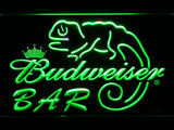 Budweiser Chameleon Bar LED Neon Sign USB - Green - TheLedHeroes