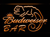 Budweiser Chameleon Bar LED Neon Sign Electrical - Orange - TheLedHeroes
