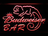 Budweiser Chameleon Bar LED Neon Sign USB - Red - TheLedHeroes