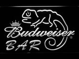 Budweiser Chameleon Bar LED Neon Sign USB - White - TheLedHeroes