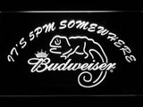 Budweiser Chameleon It's 5pm Somewhere LED Neon Sign USB -  - TheLedHeroes