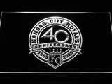 Kansas City Royals 40th Anniversary LED Neon Sign Electrical - White - TheLedHeroes