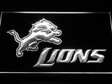 Detroit Lions (3) LED Neon Sign Electrical - White - TheLedHeroes