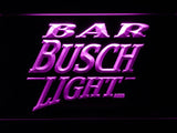 Busch Light Bar LED Neon Sign USB - Purple - TheLedHeroes