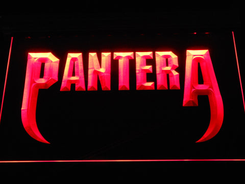 Pantera (3) LED Neon Sign Electrical - Red - TheLedHeroes