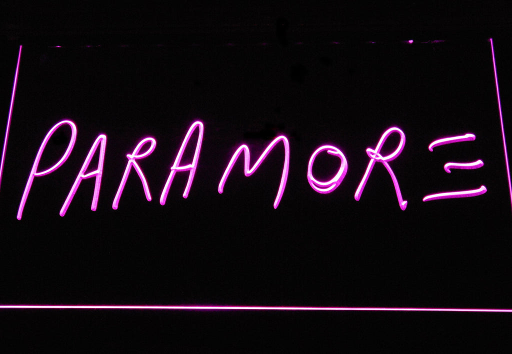 Paramore LED Neon Sign USB - Purple - TheLedHeroes