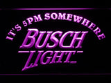 Busch Light It's 5pm Somewhere LED Neon Sign Electrical -  - TheLedHeroes
