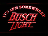 Busch Light It's 5pm Somewhere LED Neon Sign USB -  - TheLedHeroes