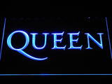 Queen LED Neon Sign USB - Blue - TheLedHeroes
