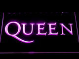 Queen LED Neon Sign USB - Purple - TheLedHeroes