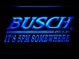 Busch It's 5pm Somewhere LED Neon Sign USB - Blue - TheLedHeroes