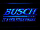 FREE Busch It's 5pm Somewhere LED Sign - Blue - TheLedHeroes