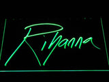 Rihanna LED Neon Sign Electrical - Green - TheLedHeroes