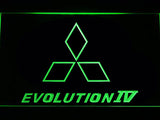 FREE Mitsubishi Evolution IV LED Sign - Green - TheLedHeroes