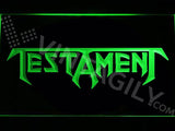 Testament LED Neon Sign Electrical - Green - TheLedHeroes