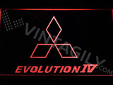 Mitsubishi Evolution IV LED Sign - Red - TheLedHeroes