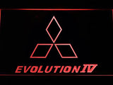 Mitsubishi Evolution IV LED Neon Sign Electrical - Red - TheLedHeroes