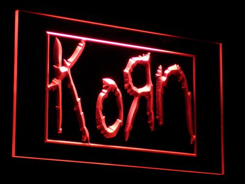 FREE Korn LED Sign - Red - TheLedHeroes