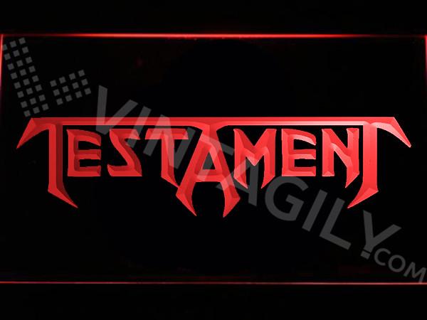 Testament LED Neon Sign Electrical - Red - TheLedHeroes