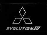 Mitsubishi Evolution IV LED Neon Sign Electrical - White - TheLedHeroes