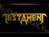Testament LED Sign - Yellow - TheLedHeroes