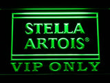 Stella Artois VIP Only (2) LED Neon Sign USB - Green - TheLedHeroes