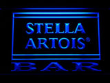 Stella Artois Bar (2) LED Neon Sign USB - Blue - TheLedHeroes