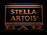 Stella Artois Bar (2) LED Neon Sign USB - Orange - TheLedHeroes