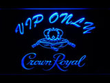 Crown Royal VIP Only LED Neon Sign Electrical - Blue - TheLedHeroes