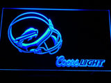 Buffalo Bills Coors Light LED Neon Sign USB - Blue - TheLedHeroes