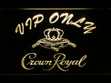 FREE Crown Royal VIP Only LED Sign - Yellow - TheLedHeroes