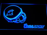 Carolina Panthers Coors Light LED Neon Sign Electrical - Blue - TheLedHeroes
