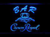 Crown Royal Bar LED Neon Sign Electrical - Blue - TheLedHeroes