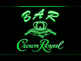 Crown Royal Bar LED Neon Sign USB - Green - TheLedHeroes