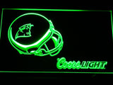 Carolina Panthers Coors Light LED Neon Sign Electrical - Green - TheLedHeroes