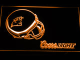 Carolina Panthers Coors Light LED Sign - Orange - TheLedHeroes