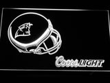 Carolina Panthers Coors Light LED Sign - White - TheLedHeroes