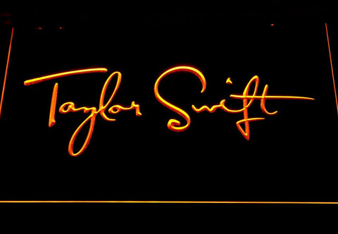 Taylor Swift LED Neon Sign USB - Yellow - TheLedHeroes