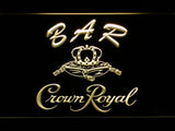 Crown Royal Bar LED Neon Sign Electrical - Yellow - TheLedHeroes