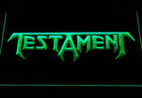Testament LED Neon Sign Electrical - Green - TheLedHeroes