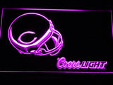 FREE Chicago Bears Coors Light LED Sign - Purple - TheLedHeroes