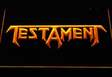 Testament LED Neon Sign Electrical - Yellow - TheLedHeroes