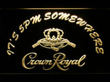 Crown Royal It's 5pm Somewhere LED Neon Sign USB - Yellow - TheLedHeroes