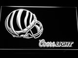 Cincinnati Bengals Coors Light LED Sign - White - TheLedHeroes