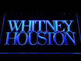 FREE Whitney Houston LED Sign - Blue - TheLedHeroes