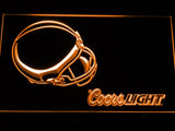 Cleveland Browns Coors Light LED Neon Sign USB - Orange - TheLedHeroes