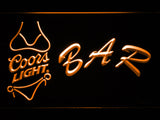 FREE Coors Light Bikini Bar LED Sign - Orange - TheLedHeroes