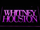 Whitney Houston LED Neon Sign USB - Purple - TheLedHeroes